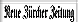 Neue Zurcher Zeitung